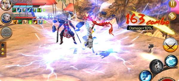 Unleash devastating combo attacks, develop your warlord tactics